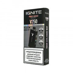 Электронная сигарета Ignite V250 Black 25000 - Peach Mango (Персик манго)